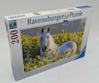 Ravensburger 13316 Pferd im Sonnenblummenfeld  200 Teile...