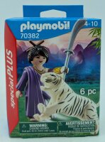 PLAYMOBIL 70382 Asiakämpferin mit Tiger specialPLUS