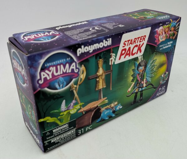 PLAYMOBIL 70905 Adventures of Ayuma Starter Pack Knight Fairy mit Waschbär