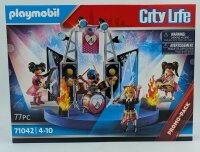 PLAYMOBIL 71042 Music Band mit Cooler Bühne City Life