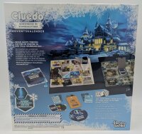 Hasbro Cluedo Adventskalender Geheimnisse im Schneegestöber