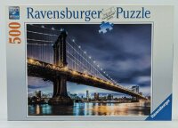 Ravensburger 16589 New York die Stadt, die Niemals schläft - 500 Teile Puzzle
