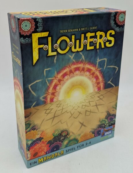 Lookout Games Flowers: EIN Mandala Spiel, Familienspiel, Kartenspiel, 2-4 Spieler