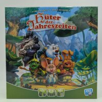 Space Cow Hüter der Jahreszeiten kooperatives Familienspiel Brettspiel