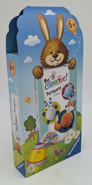 Ravensburger 80573 BeCreative  Osteraktion Pompontiere