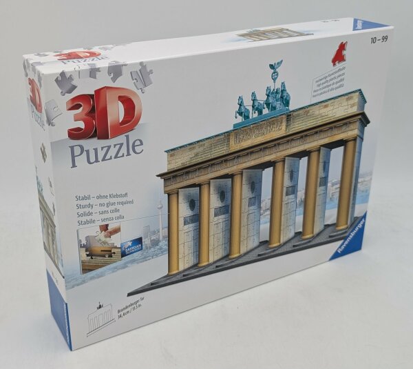 Ravensburger 12551 Brandenburger Tor 324 Teile 3D Puzzle