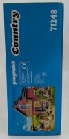 PLAYMOBIL 71248 Bauernhaus mit Wohn- und Schlafbereichen, inkl. Stall und Zubehör Country