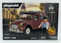 PLAYMOBIL 72097 Citroën 2CV Granat Weinrot Ente