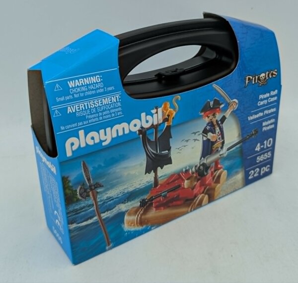 PLAYMOBIL 5655 Pirat mit Floß im Koffer