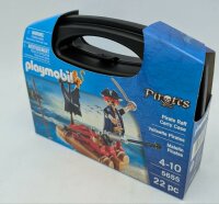PLAYMOBIL 5655 Pirat mit Floß im Koffer