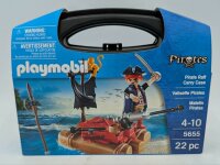 PLAYMOBIL 5655 Pirat mit Floß im Koffer