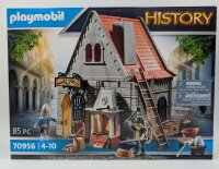 PLAYMOBIL 70956 History mittelalterliche Schmiede