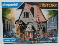 PLAYMOBIL 70956 History mittelalterliche Schmiede