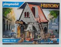 PLAYMOBIL 70956 History mittelalterliche Schmiede