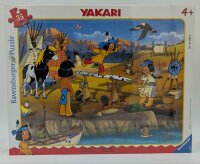 Ravensburger 05698 Yakari Mit Freunden im Freien Spielen 35 Teile Rahmenpuzzle Kinderpuzzle