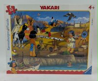 Ravensburger 05698 Yakari Mit Freunden im Freien Spielen 35 Teile Rahmenpuzzle Kinderpuzzle