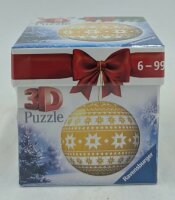 Ravensburger 11269 Weihnachtskugel Norweger Muster 3D Puzzle-Ball 56 Teile