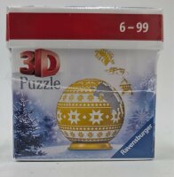 Ravensburger 11269 Weihnachtskugel Norweger Muster 3D Puzzle-Ball 56 Teile