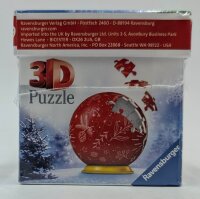 Ravensburger 11495  Weihnachtskugel Rentier 56 Teile 3D Puzzle-Ball