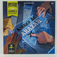 Ravensburger 27365 Mystery Games Der Ausbruch aus Arazar Storytelling- und Erlebnisspiel Familienspiel