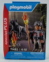 PLAYMOBIL 71482 Krieger mit Wolf Special Plus