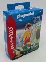PLAYMOBIL 70157 Fußballspieler mit Torwand  Special Plus