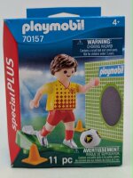 PLAYMOBIL 70157 Fußballspieler mit Torwand  Special Plus