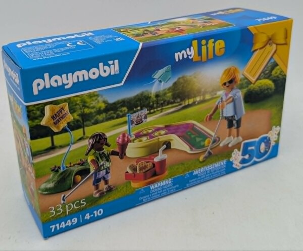 PLAYMOBIL 71449 Minigolf myLife 50 Jahre