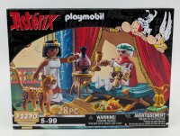 PLAYMOBIL 71270 Cäsar und Kleopatra Leopard und eine Chaiselongue Asterix