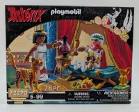 PLAYMOBIL 71270 Cäsar und Kleopatra Leopard und eine Chaiselongue Asterix