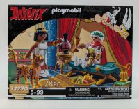 PLAYMOBIL 71270 Cäsar und Kleopatra Leopard und eine Chaiselongue Asterix