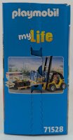 PLAYMOBIL 71528 MyLife Promo Pack Gabelstapler mit Fracht