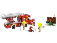 KiddiCraft KC1207 Brickcity Feuerwehr-Drehleiter