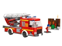 KiddiCraft KC1207 Brickcity Feuerwehr-Drehleiter