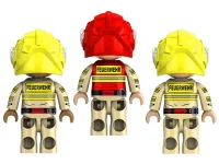 KiddiCraft KC1207 Brickcity Feuerwehr-Drehleiter