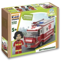 KiddiCraft KC1203 Brickcity Rettungswagen