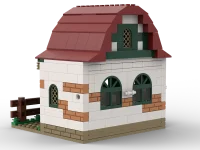 KiddiCraft KC1107 Brickfarm Pferdeboxen