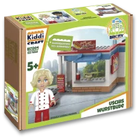 KiddiCraft KC1204 Brickcity Uschis Wurstbude
