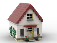 KiddiCraft KC1202 Brickcity Tiny-House