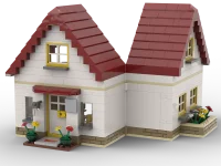 KiddiCraft KC1202 Brickcity Tiny-House