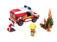 KiddiCraft KC1208 Brickcity Einsatzfahrzeug