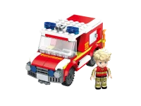 KiddiCraft KC1208 Brickcity Einsatzfahrzeug