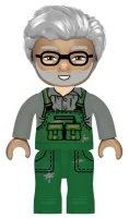 KiddiCraft KC1108 Brickfarm Bauernhof Stall