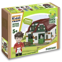 KiddiCraft KC1106 Brickfarm Ponyhof