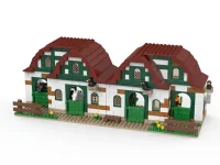 KiddiCraft KC1106 Brickfarm Ponyhof