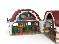 KiddiCraft KC1106 Brickfarm Ponyhof
