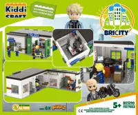 KiddiCraft KC1210 Brickcity Polizeistation