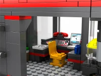KiddiCraft KC1206 Brickcity Feuerwehrstation