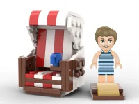 KiddiCraft KC1303 Moin Strandkorb