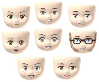 KiddiCraft KC1405 Brickcity Figuren-Pack: Mix it!